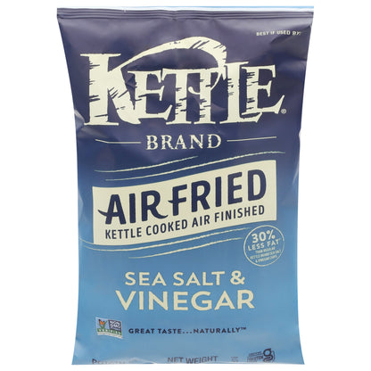 Kettle Brand Air Fried Sea Salt & Vinegar Potato Chips 6.5 oz