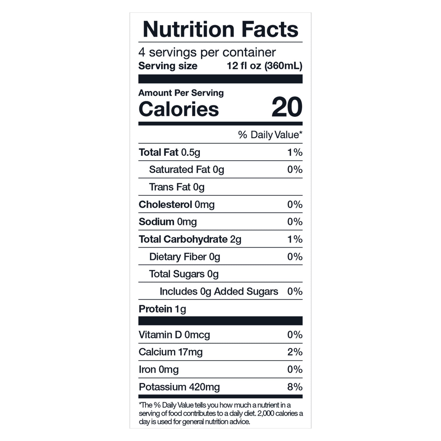 Bizzy Ready-to-Drink 48 oz. Cold Brew Coffee - Organic Breakfast Blend