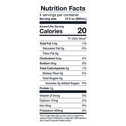 Bizzy Ready-to-Drink 48 oz. Cold Brew Coffee - Organic Breakfast Blend