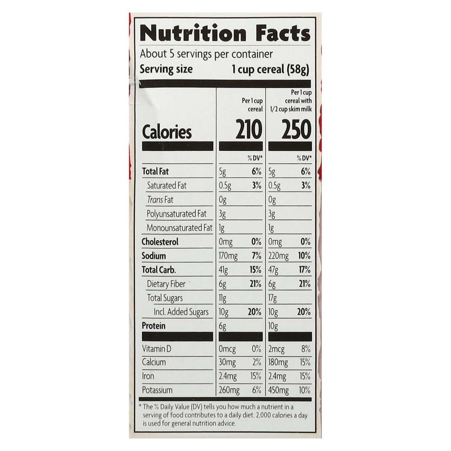 Nature's Path Organic Flax Plus Red Berry Crunch Cereal 10.6 oz