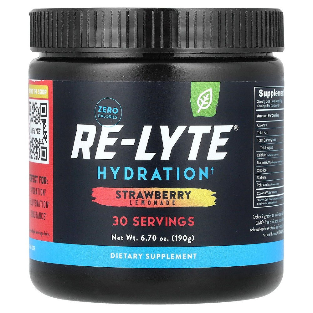 Redmond Re-Lyte Electrolyte Drink Mix Strawberry Lemonade - 6.88 Oz