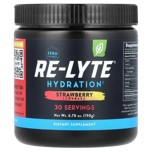 Redmond Re-Lyte Electrolyte Drink Mix Strawberry Lemonade - 6.88 Oz