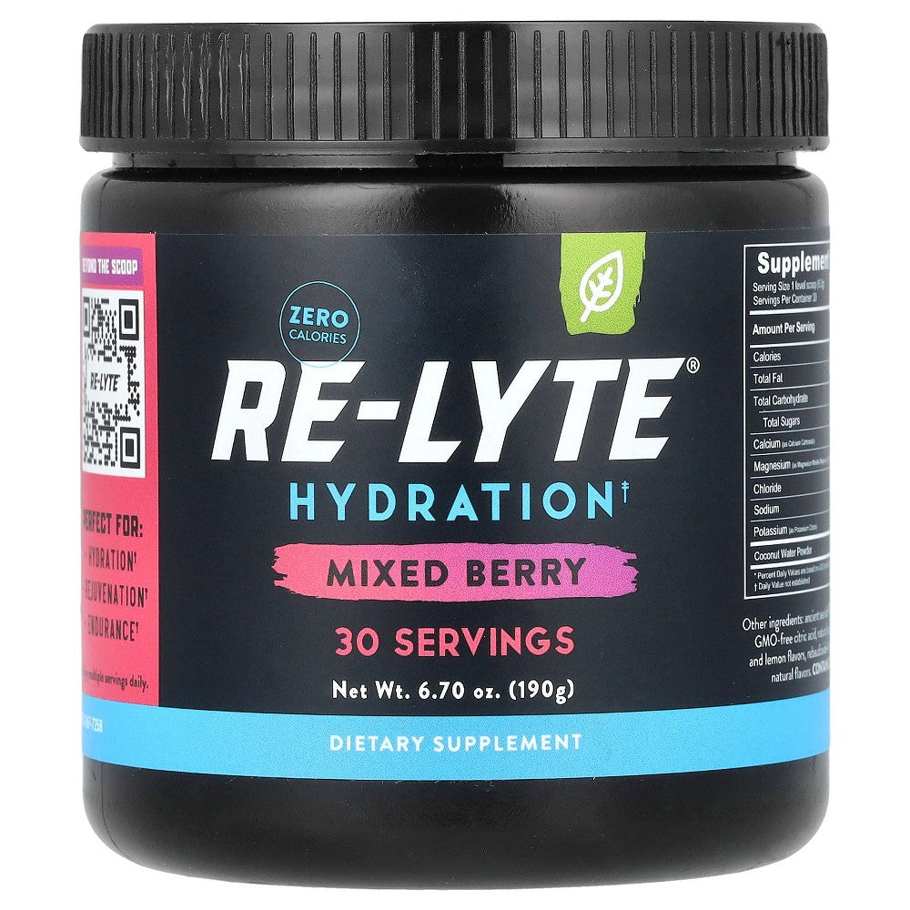 Redmond Re-Lyte Electrolyte Drink Mix Mixed Berry - 6.88 Oz