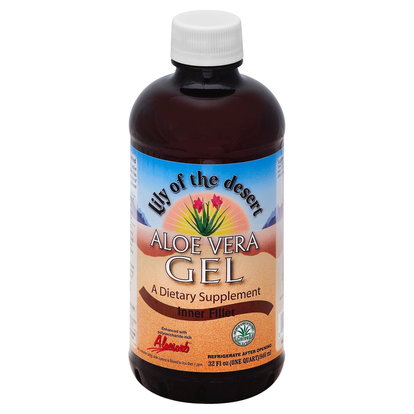 Lily Of The Desert Aloe Vera Gel 32 oz - Inner Fillet