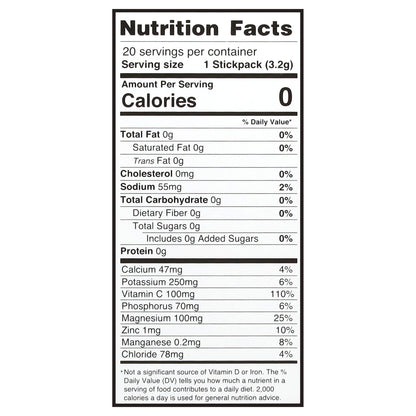 Ultima Replenisher Daily Raspberry Flavored Electrolyte Drink Mix 20 - 0.11 oz Sticks