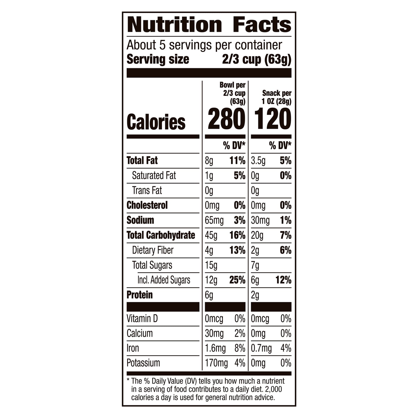 Cascadian Farm Organic Granola, Fruit and Nut Cereal, Resealable Pouch, 11 oz