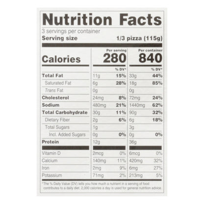 Field Day Organic Wood-Fired Crust Roasted Vegetable Pizza 12.2 oz