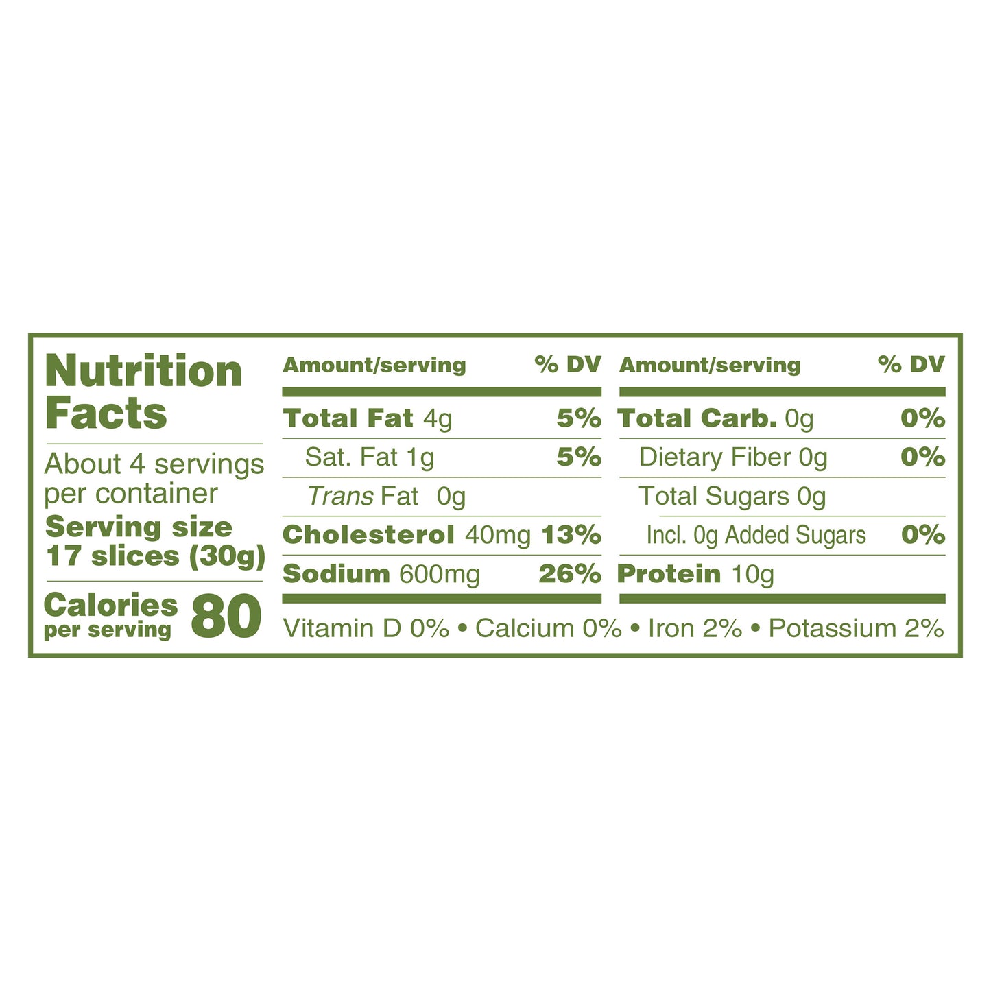 Applegate Natural Uncured Turkey Pepperoni Sliced, 4oz