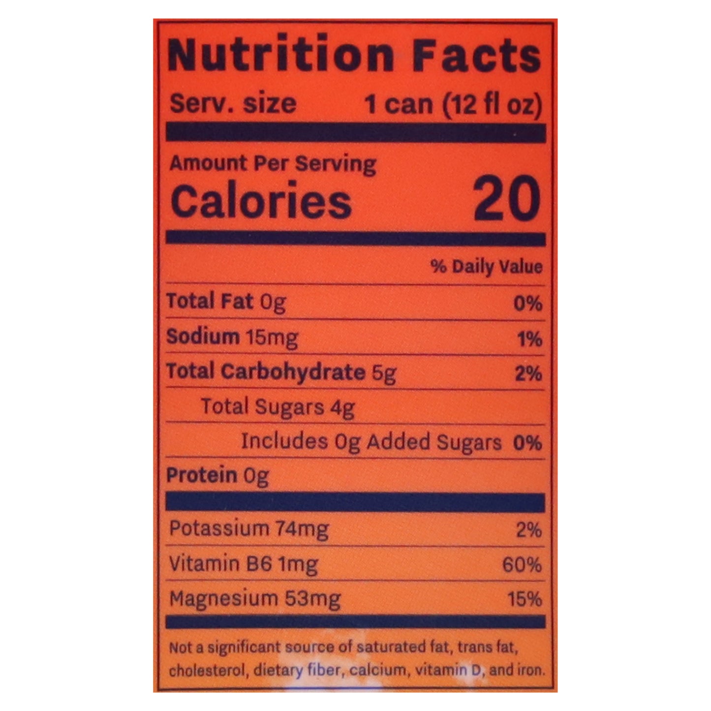 Recess Mood Blood Orange Sparkling Water 12 fl oz
