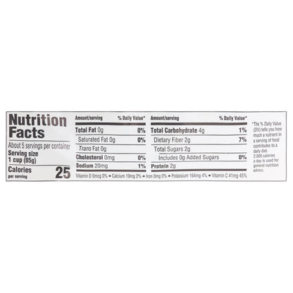 Woodstock Organic Cauliflower Florets 16 oz