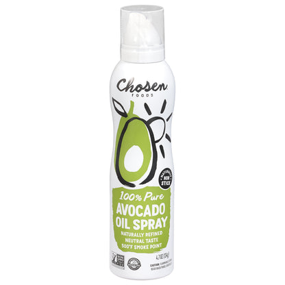 Chosen Foods Non Stick 100% Pure Avocado Oil Spray 4.7 oz