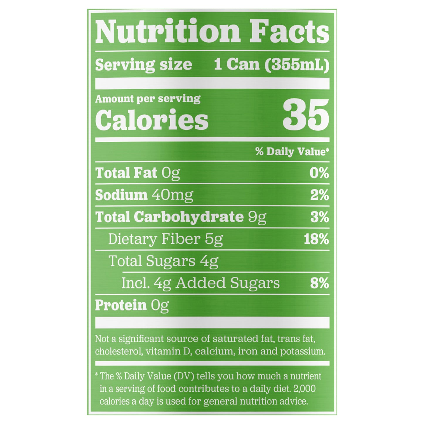 Slice Lemon Lime Healthy Soda, 12 fl oz Can