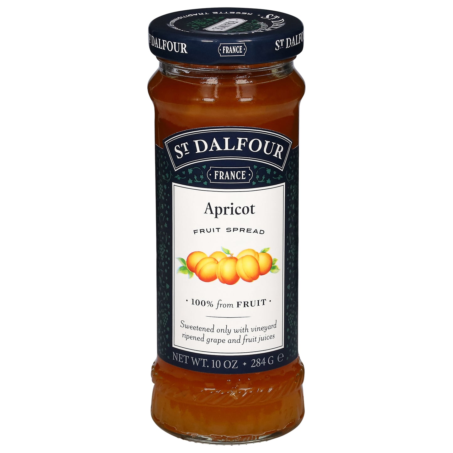 St Dalfour Apricot Fruit Spread 10 oz