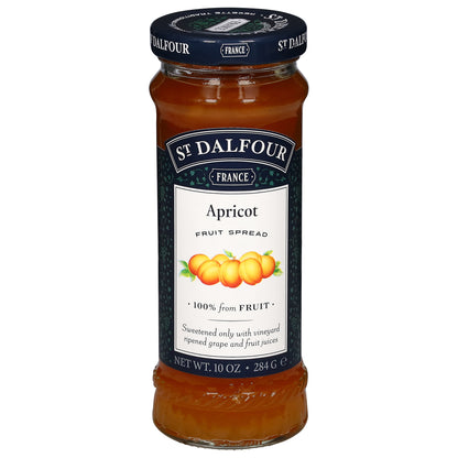 St Dalfour Apricot Fruit Spread 10 oz