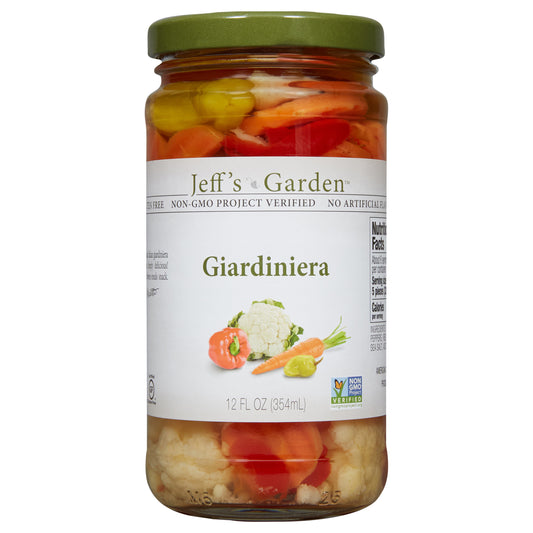 Jeff's Garden Giardiniera, 12 fl oz