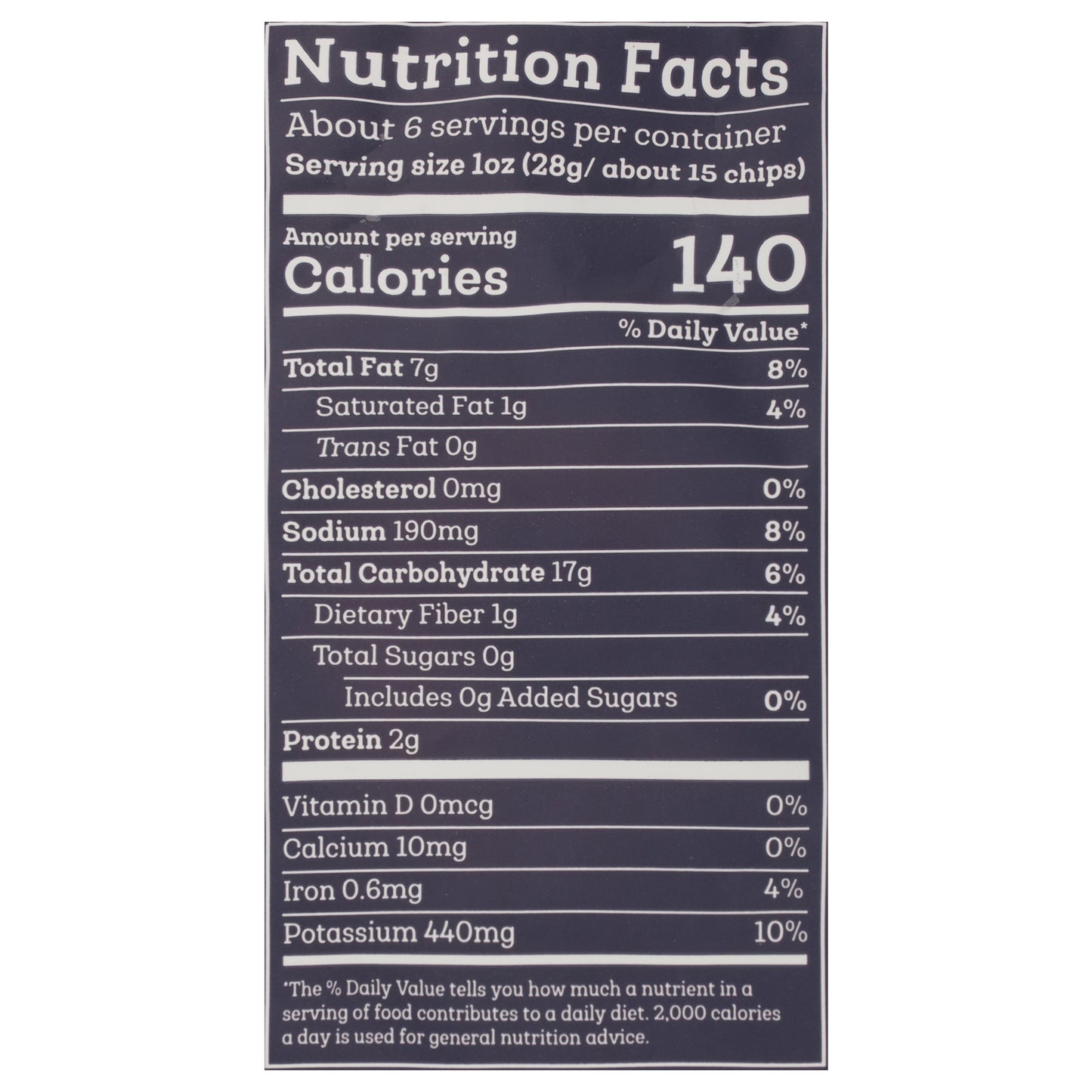 Siete Kettle Cooked Hint of Serrano Sea Salt & Vinegar Potato Chips 5.5 oz