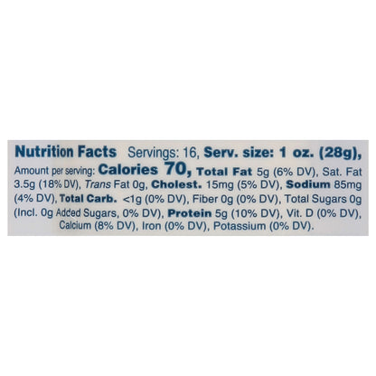 BelGioioso Fresh Mozzarella Log, Pre-Sliced Specialty Cheese, 16 oz