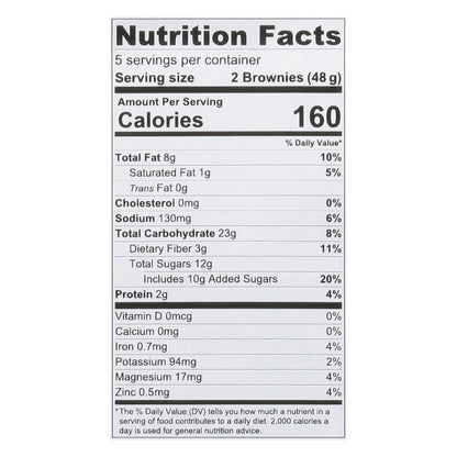 O'Doughs Sea Salt Caramel Brownie Bites Twin Packs 5 - 1.7 oz Packs