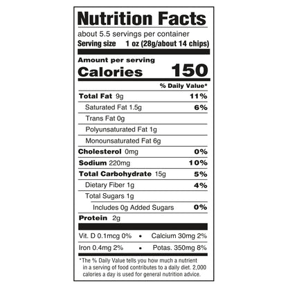 5.5 oz Boulder Canyon Wavy Cheddar Sour Cream Chip