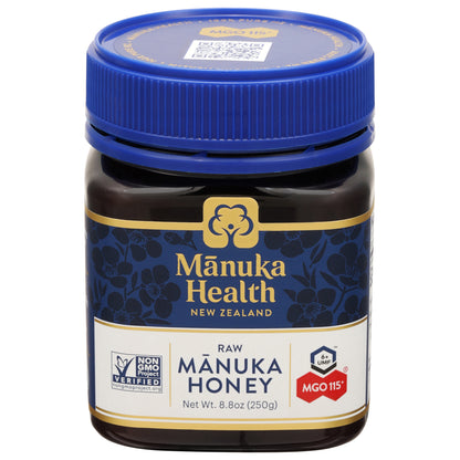 Manuka Health 6+ UMF MGO 115+ Raw Manuka Honey 8.8 oz