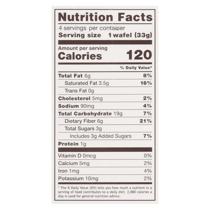 Rip Van Dutch Caramel & Vanilla Wafels 4 Pack 4 - 1.16 oz Packs