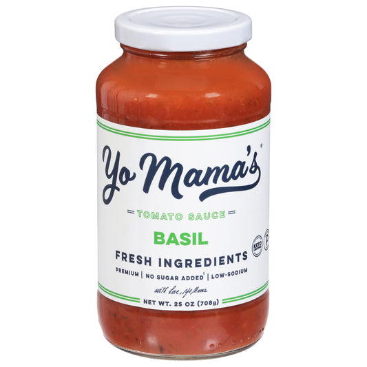 Yo Mama's Basil Tomato Sauce 25 oz