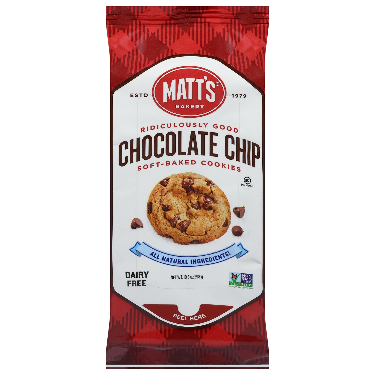 Matt's Bakery Soft-Baked Chocolate Chip Cookies 10.5 oz