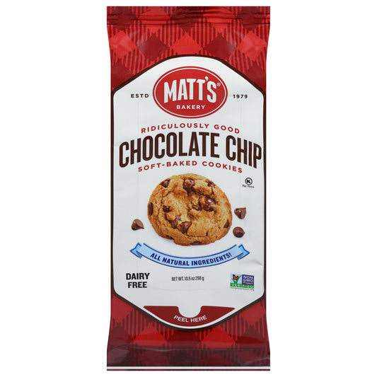 Matt's Bakery Soft-Baked Chocolate Chip Cookies 10.5 oz