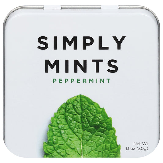 Simply Mints Peppermint Mints 1.1 oz