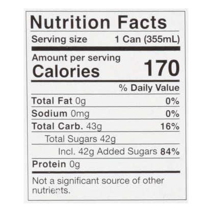 Virgil's Vanilla Cream Soda 4 - 12 fl oz Cans