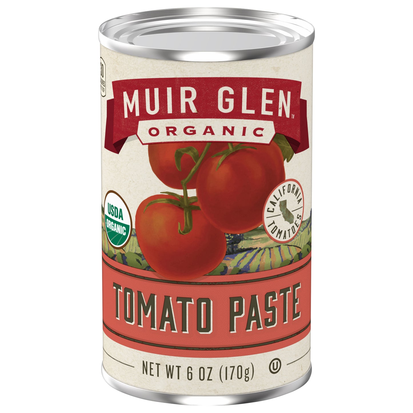 Muir Glen Organic Tomato Paste, 6 oz.