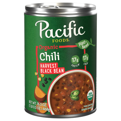 Pacific Foods Organic Harvest Black Bean Chili 16.5 oz