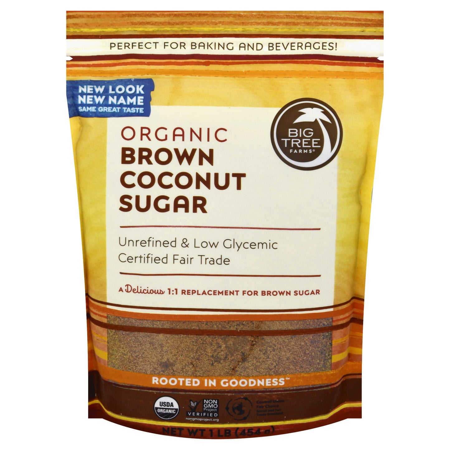 Big Tree Farms Organic Brown Coconut Sugar 1 lb