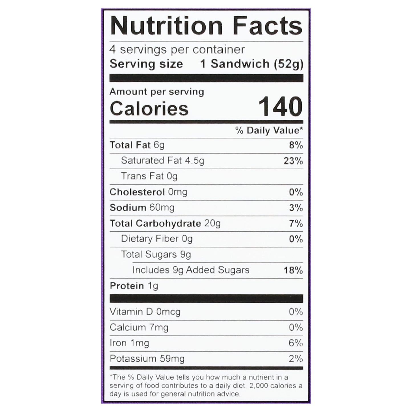 Jolly Llama Premium Vanilla Gluten Free Dairy Free Sandwiches 4 Ea