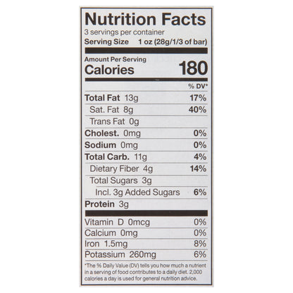 Endangered Species 88% Cocoa Extreme Dark Chocolate 3 oz