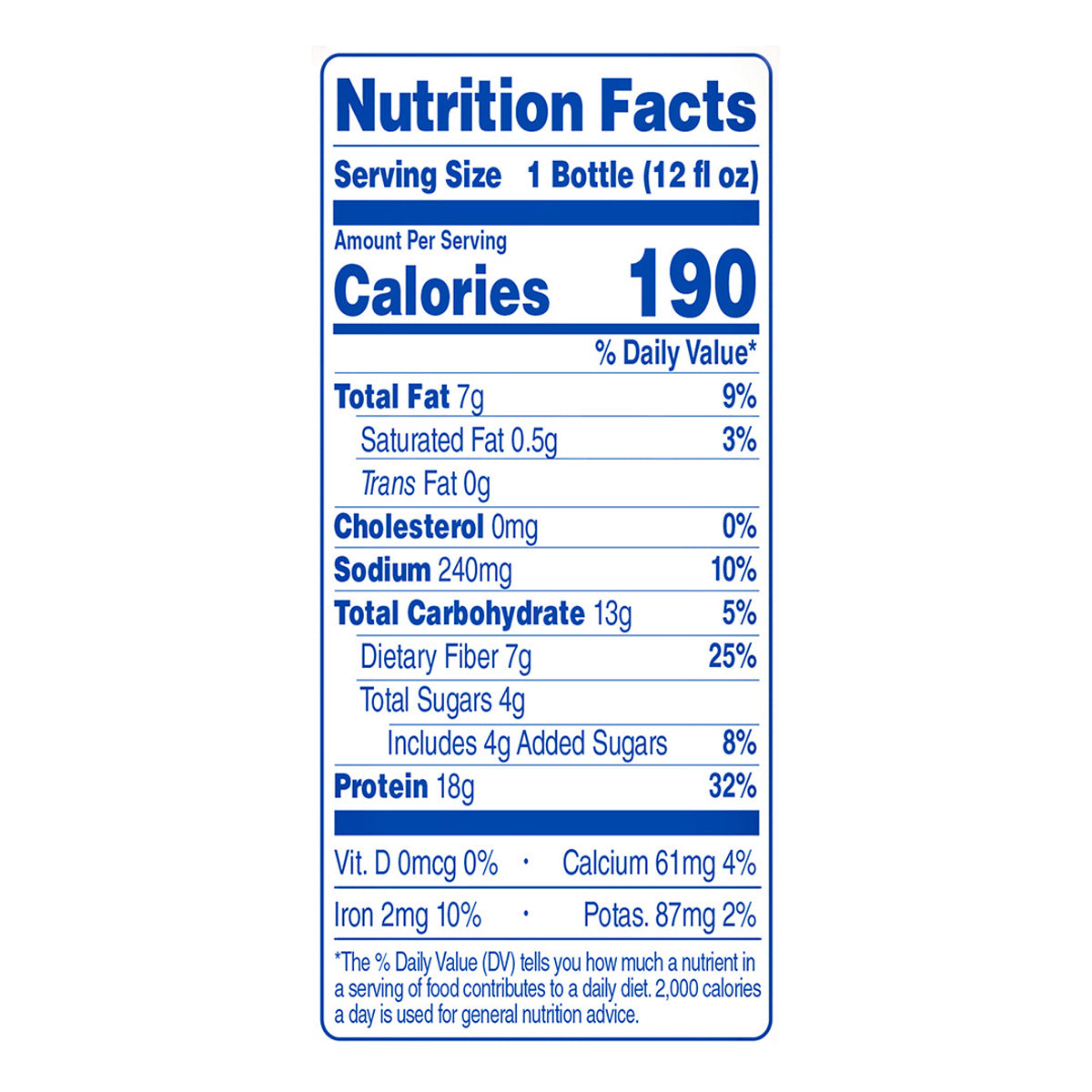 Koia Protein - Vanilla Bean - Ready To Drink Protein Shake - 12oz