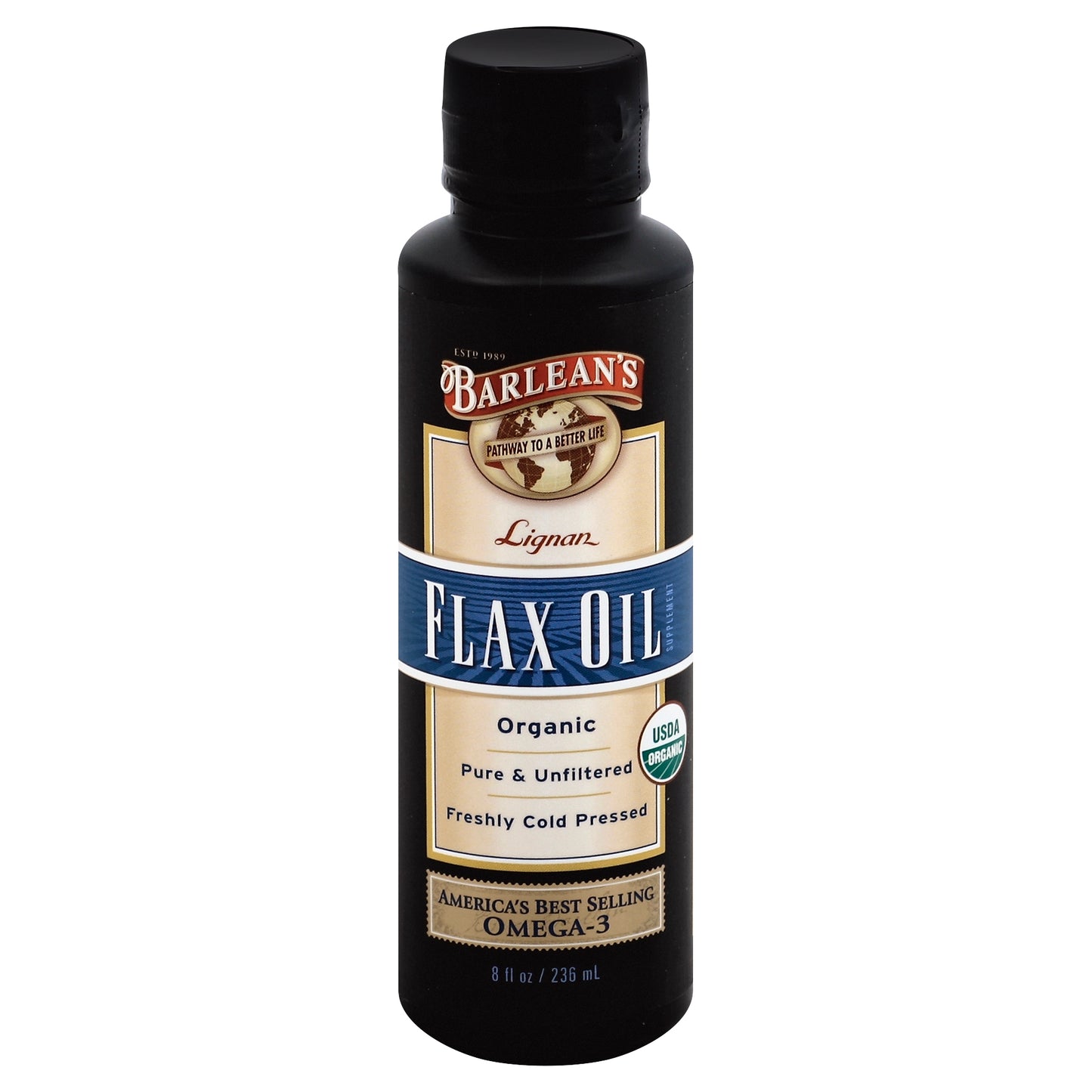 Barleans Flax Oil 8 oz