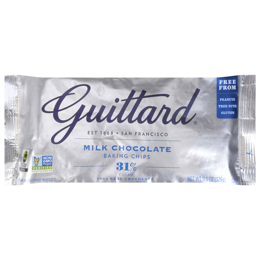 Guittard Milk Chocolate Baking Chips 11.5 fl oz