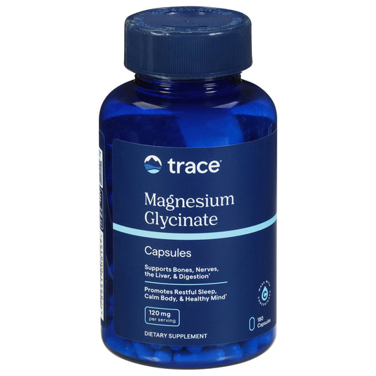 Trace Minerals Magnesium Glycinate 180 Capsules