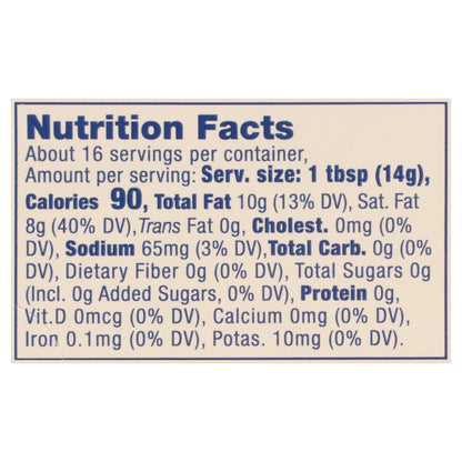 Miyoko's Creamery European Style Plant Milk Salted Butter 8 oz