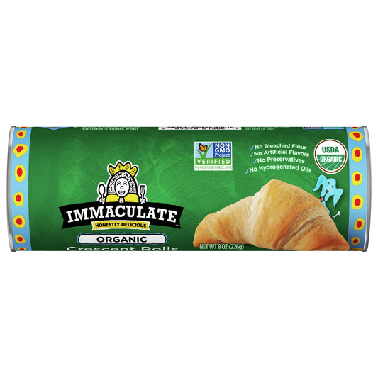 Immaculate Baking Organic Crescent Rolls, 8 Rolls, 8 oz.