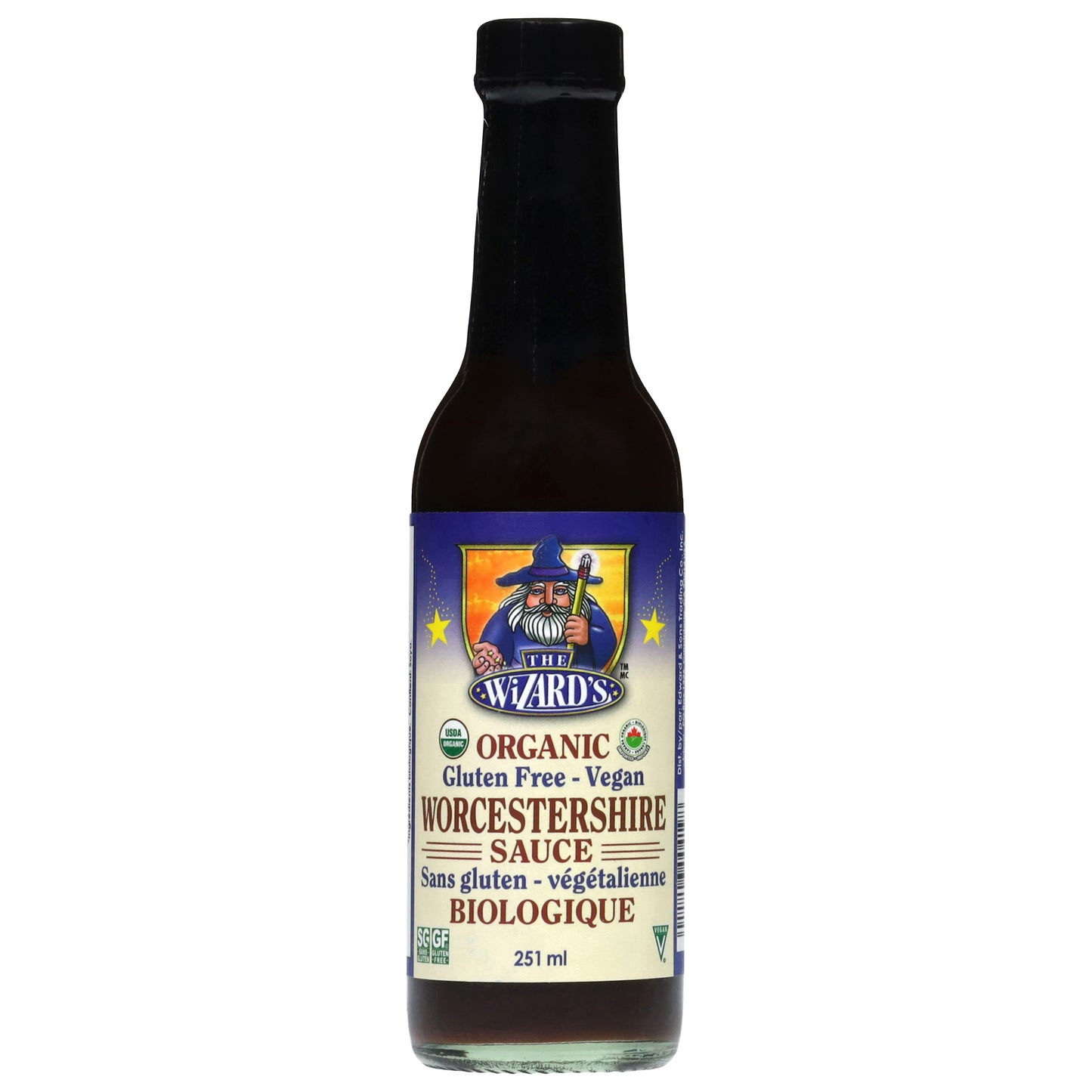 The Wizard's Organic Gluten Free Vegan Worcestershire Sauce 251 ml