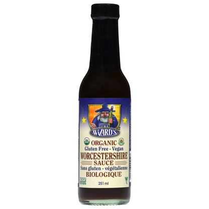 The Wizard's Organic Gluten Free Vegan Worcestershire Sauce 251 ml