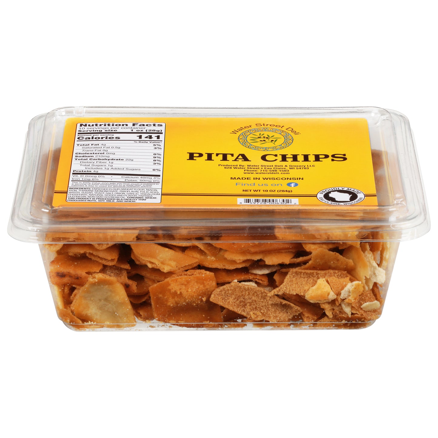 Water Street Deli Pita Chips 10 oz