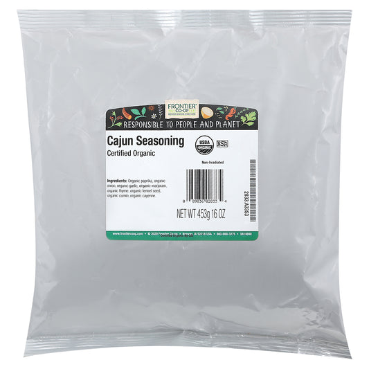 Frontier Co-Op Cajun Seasoning 453 g Bag