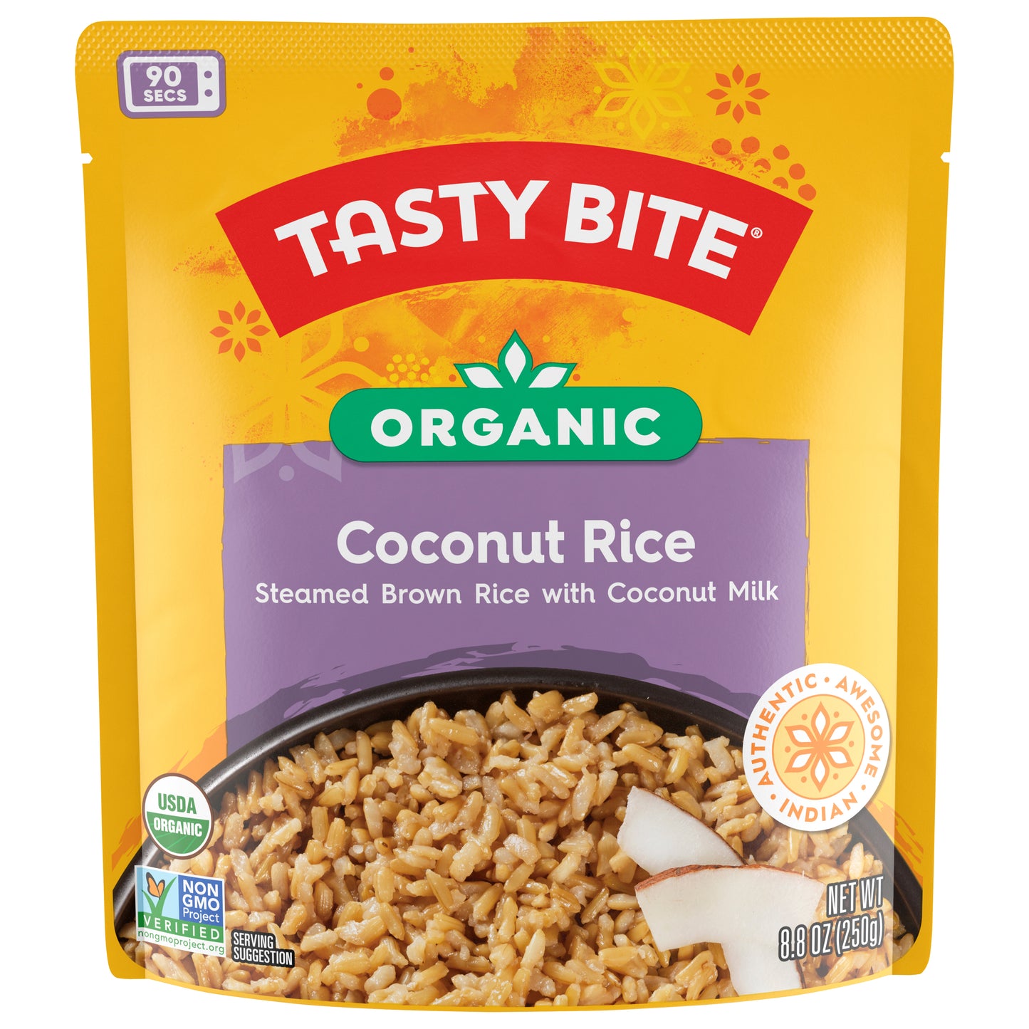 Tasty Bite Organic Coconut Rice 8.8 oz