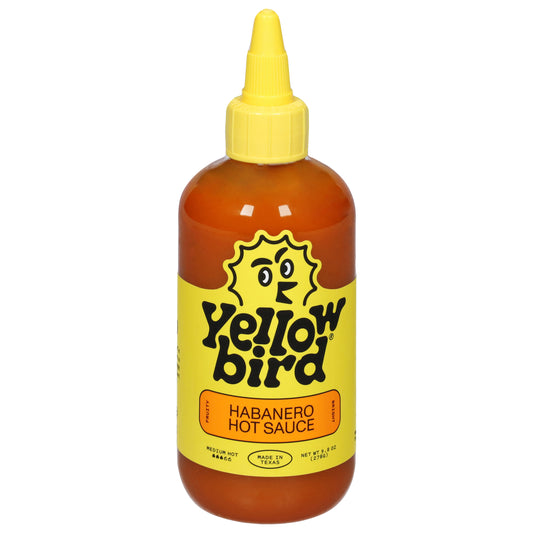 Yellowbird Medium Hot Habanero Sauce 9.8 oz