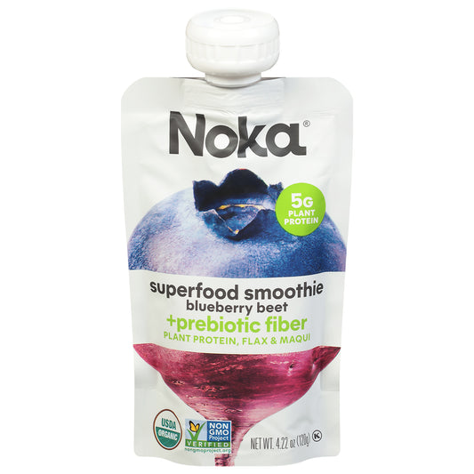 Noka Blueberry Beet Superfood Smoothie 4.22 oz