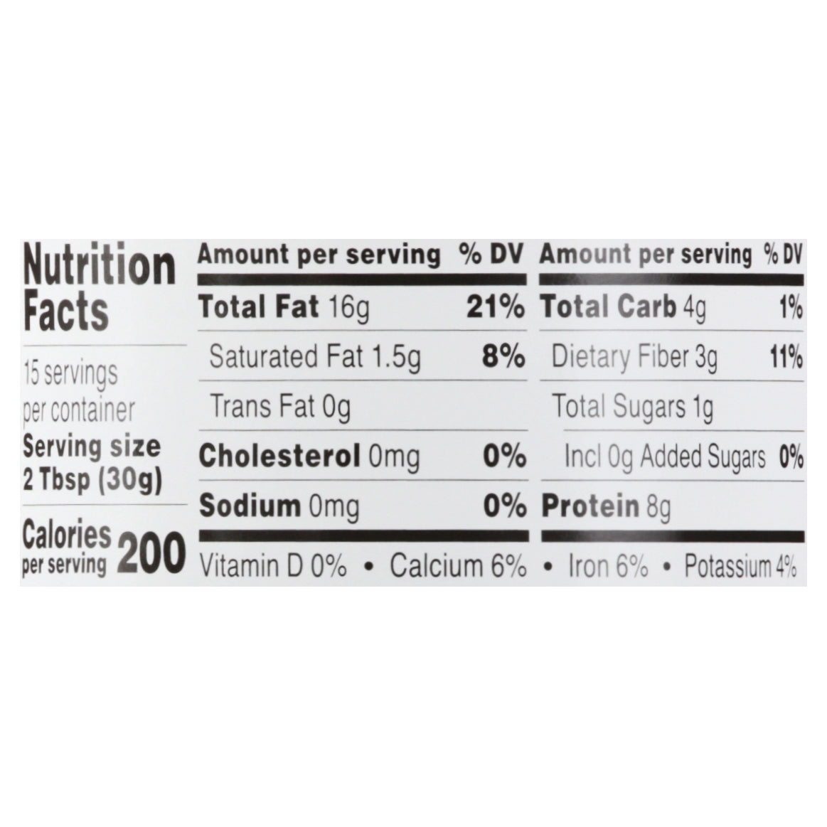 Once Again Creamy Unsweetened & Roasted Almond Butter 16 oz