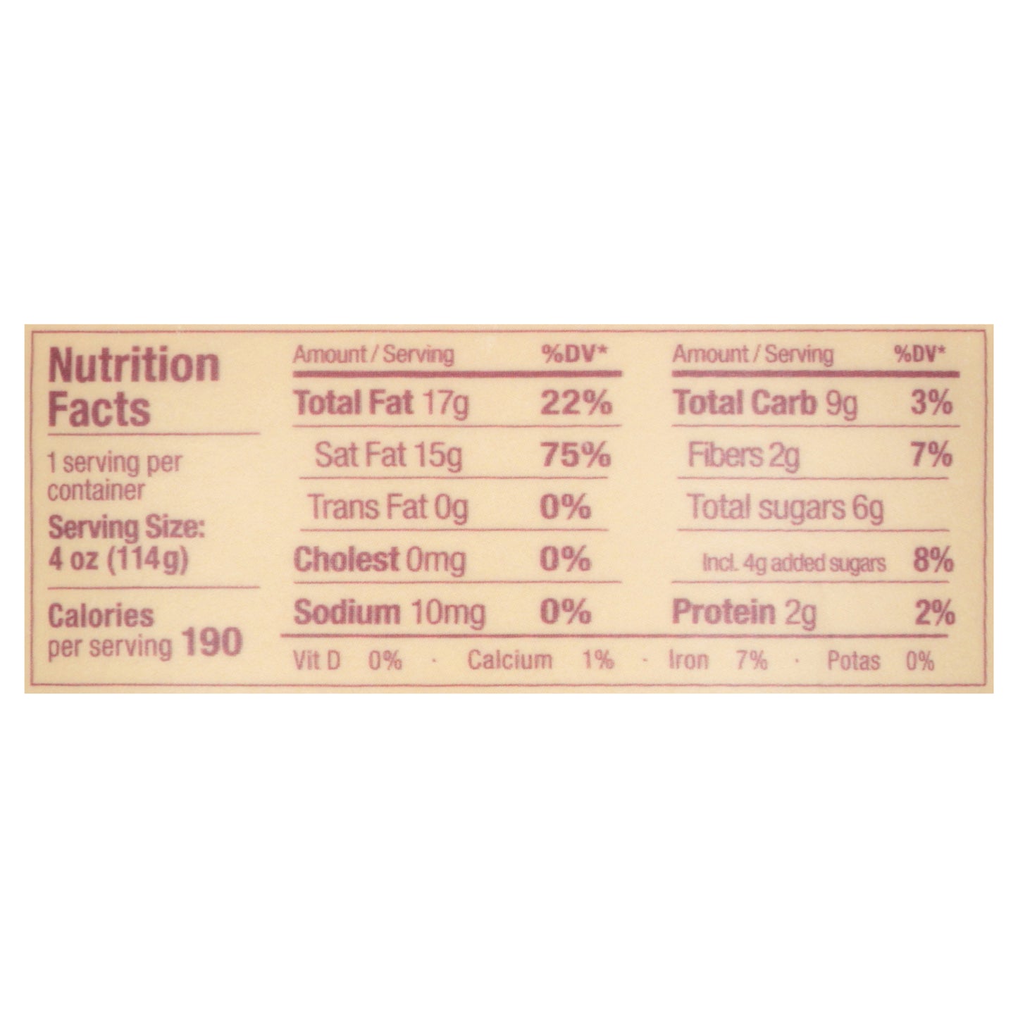 Cocojune Organic Vanilla Chamomile Cultured Coconut 4 oz